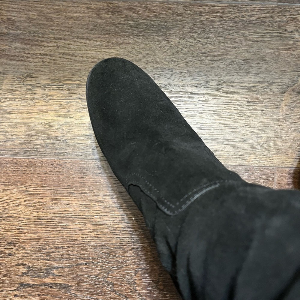 Tory Burch Sullivan Suede Stret Knee High Boots - Picture 8 of 8